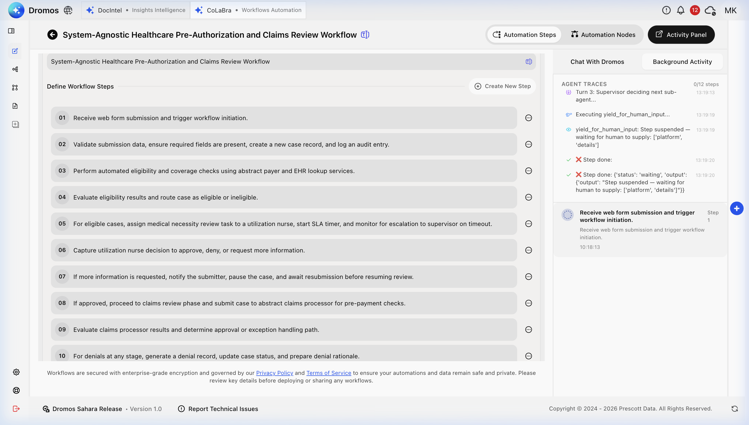 Execute AI workflows with confidence